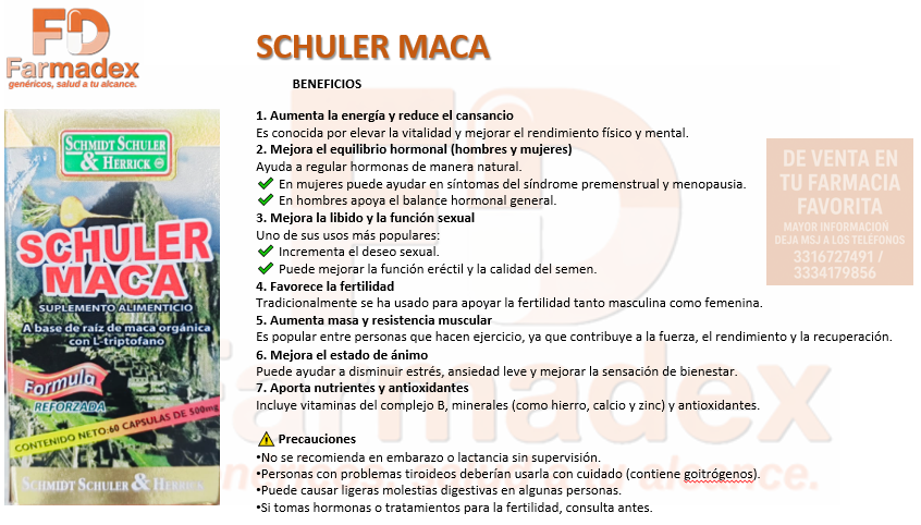 Schuler Maca